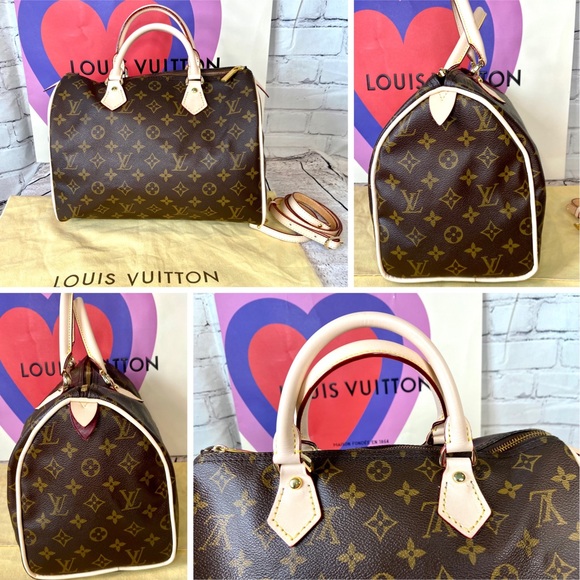 Louis Vuitton Speedy 30 new LEATHER REPLACED - Picture 5 of 16